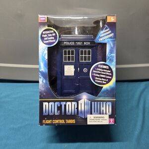 Doctor Who Blue Flight Control TARDIS Action Figure Playset